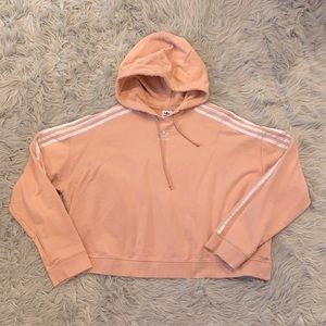 Adidas Cropped Hoodie- Size XL